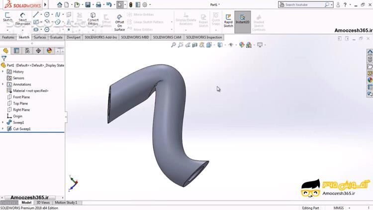 دانلود دورهٔ آموزش ویدئویی نرم‌افزار سالیدورک به زبان فارسی - دانلود آموزش سالیدورک - سافت گذر