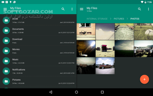 دانلود Solid Explorer 2.8.63 for Android +4.4 - دانلود فایل منیجر سالید اکسپلورر برای اندروید - سافت گذر