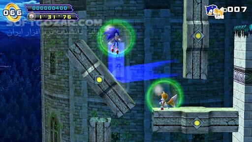 دانلود Sonic 4 Episode II 2.0.0 for Android +3.0 - دانلود بازی معروف سونیک برای اندروید - سافت گذر