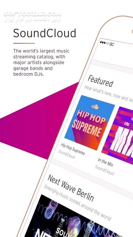 دانلود SoundCloud Music & Audio 2025.11.24 For Android +8.0 - دانلود ساند کلاد برای اندروید - سافت گذر