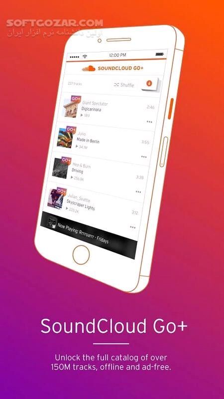 دانلود SoundCloud Music & Audio 2025.11.24 For Android +8.0 - دانلود ساند کلاد برای اندروید - سافت گذر