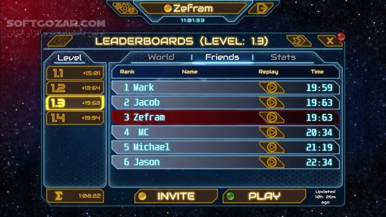 دانلود Space Warp - دانلود بازی فضای درهم‌پیچیده - سافت گذر