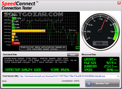 دانلود SpeedConnect Internet Accelerator 8.0 - دانلود نرم افزار افزایش سرعت اینترنت - سافت گذر