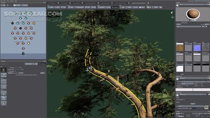 دانلود SpeedTree Modeler 10.0 (x64) - دانلود مدل‌سازی سه‌بعدی گیاهان و درختان - سافت گذر