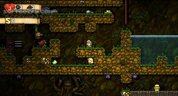دانلود Spelunky v1.4 - دانلود بازی غارنورد | جدیدترین نسخه - سافت گذر