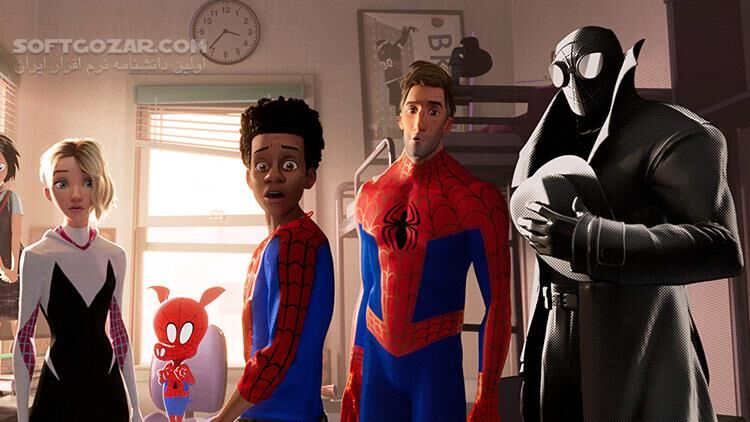 دانلود Spider-Man: Into the Spider-Verse - دانلود انیمیشن مرد عنکبوتی - سافت گذر