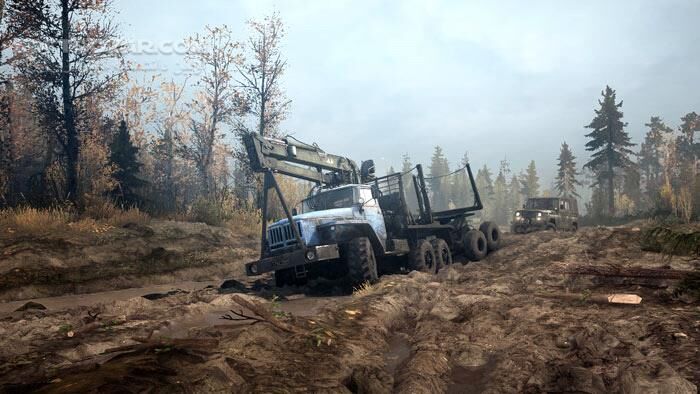 دانلود Spintires: Mudrunner - دانلود بازی شبیه ساز رانندگی با کامیون - سافت گذر