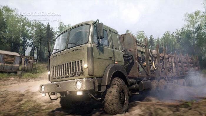 دانلود Spintires: Mudrunner - دانلود بازی شبیه ساز رانندگی با کامیون - سافت گذر