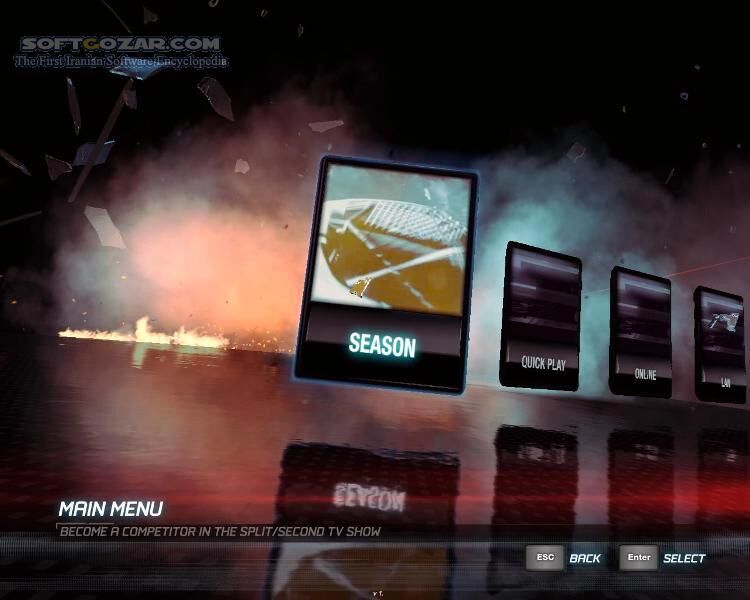 دانلود Split Second Velocity - دانلود بازی ماشین سواری تقسیم سرعت دو - سافت گذر