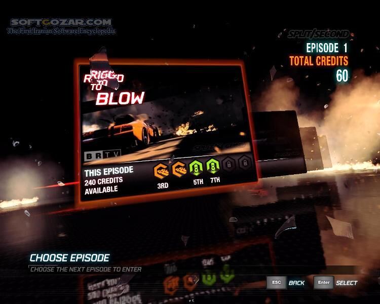 دانلود Split Second Velocity - دانلود بازی ماشین سواری تقسیم سرعت دو - سافت گذر