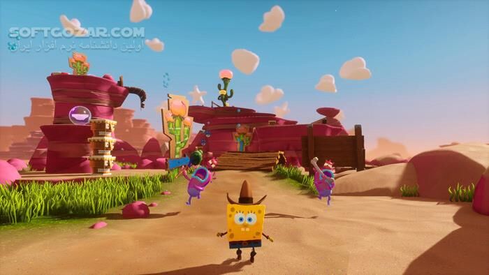 دانلود SpongeBob SquarePants: The Cosmic Shake - دانلود بازی باب اسفنجی - سافت گذر