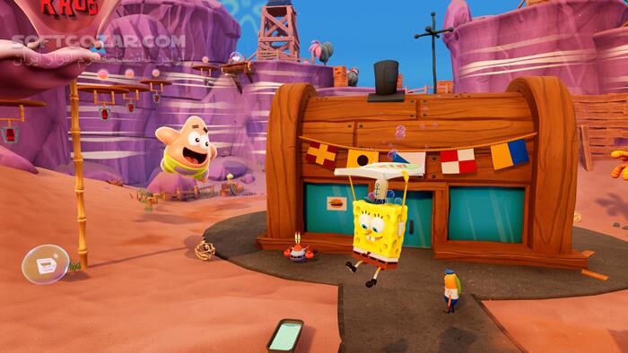 دانلود SpongeBob SquarePants: The Cosmic Shake - دانلود بازی باب اسفنجی - سافت گذر