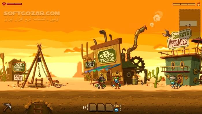 دانلود SteamWorld Dig v1.10 - دانلود بازی حفاری - سافت گذر