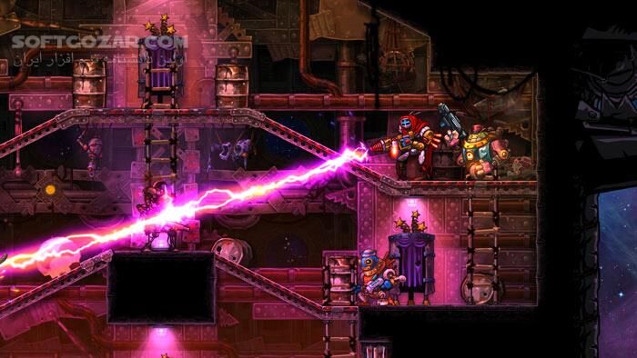 دانلود SteamWorld Heist The Outsider - دانلود بازی استیم ورلد سرقت بیگانه - سافت گذر