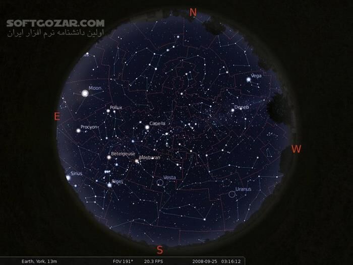 دانلود Stellarium 25.3 - دانلود ستاره شناسی - سافت گذر