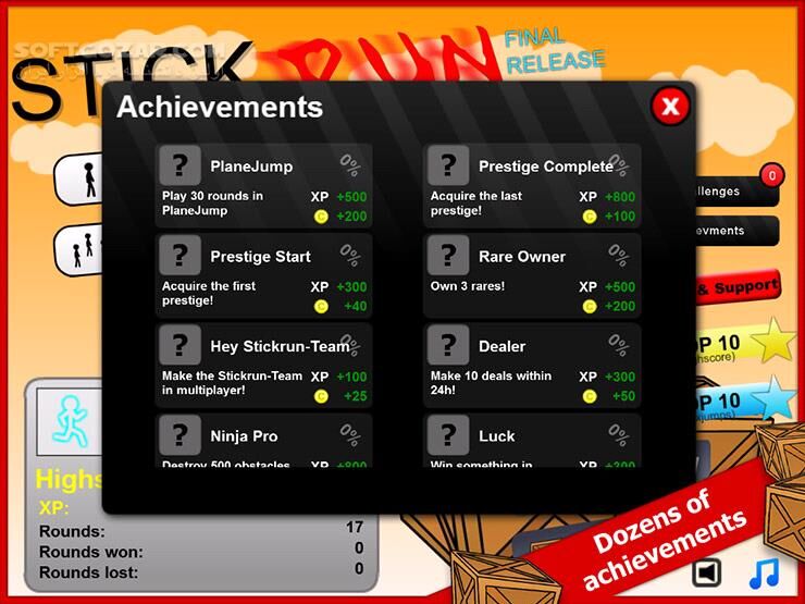 دانلود Stick Run Mobile 1.0.4 for Android - دانلود بازی آدمک دونده برای اندروید - سافت گذر