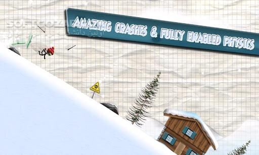 دانلود Stickman Ski Racer 2.0 for Android - دانلود بازی آدمک اسکیت باز برای اندروید - سافت گذر