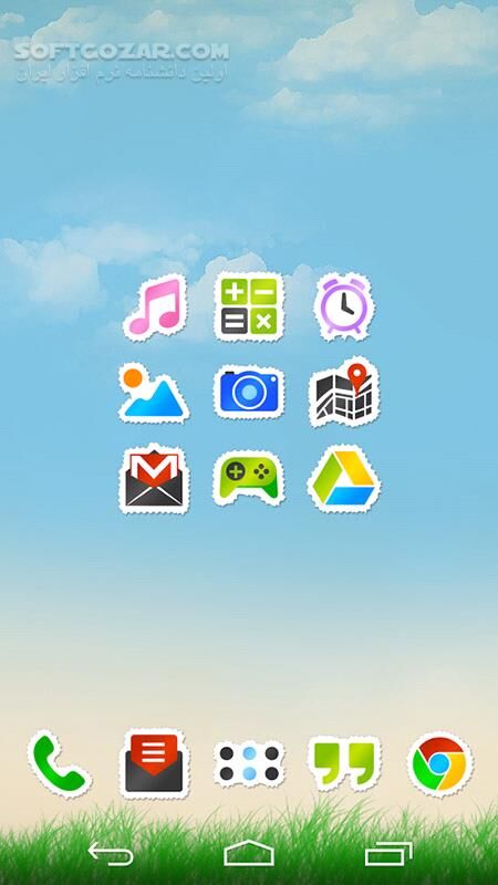 دانلود Sticko 3.1 for Android +4.0 - دانلود 2465 آیکون برای اندروید - سافت گذر