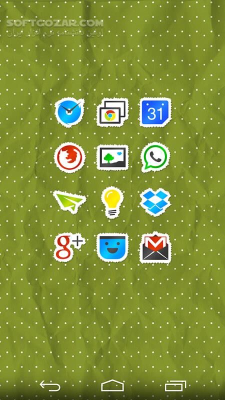 دانلود Sticko 3.1 for Android +4.0 - دانلود 2465 آیکون برای اندروید - سافت گذر