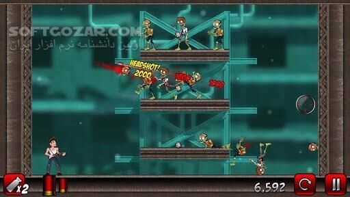 دانلود Stupid Zombies 2 v1.5.2 / 3 v2.11 for Android +2.3 - دانلود بازی زامبی های احمق 2 و 3 برای اندروید - سافت گذر