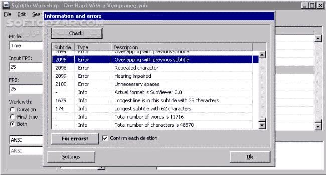 دانلود Subtitle Workshop Classic 6.2.12 + Portable - دانلود بهترین نرم افزار ساخت و ویرایش زیرنویس - سافت گذر