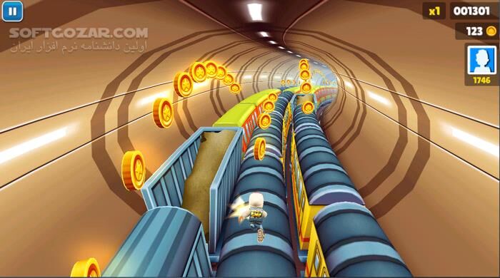 دانلود Subway Surfers - دانلود بازی تعقیب و گریز در ایستگاه قطار - سافت گذر