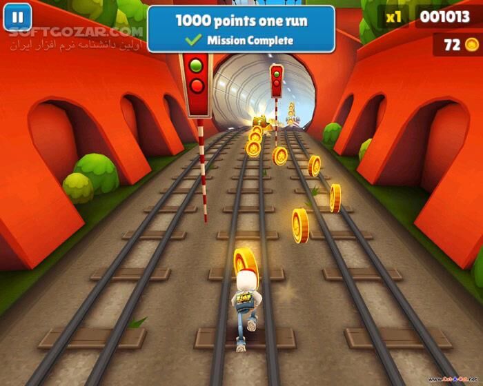 دانلود Subway Surfers - دانلود بازی تعقیب و گریز در ایستگاه قطار - سافت گذر