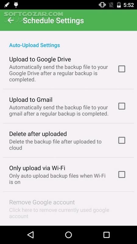 دانلود Super Backup & Restore 2.4.06 for Android +5.0 - دانلود سوپر بکاپ برای اندروید - سافت گذر