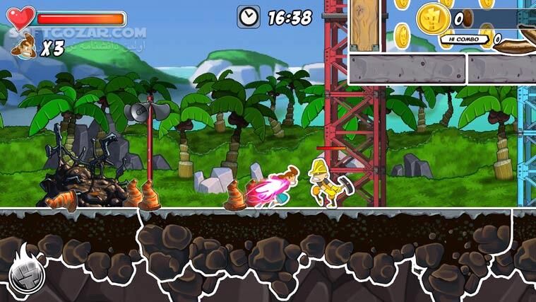 دانلود Super Comboman - دانلود بازی مبارز قهرمان - سافت گذر