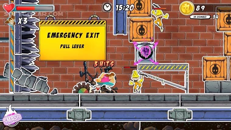 دانلود Super Comboman - دانلود بازی مبارز قهرمان - سافت گذر