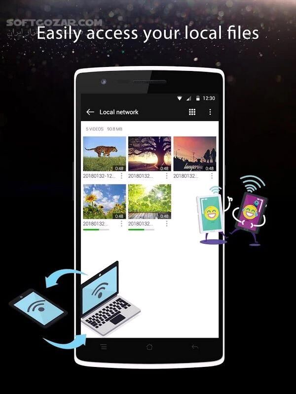 دانلود Super Player All Format HD 1.1.2 For Android +4.4 - دانلود سوپر پلیر برای اندروید - سافت گذر