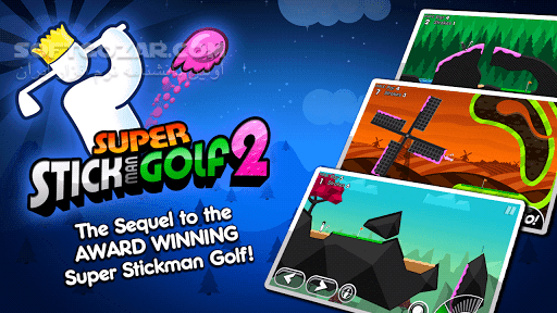 دانلود Super Stickman Golf 3 v1.7.22 for Android +4.0 - دانلود استیکمن گلف باز برای اندروید - سافت گذر