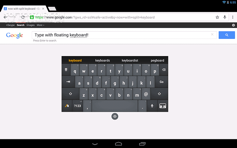 دانلود Swype Keyboard 3.2.4.3020400.50699 for Android +4.0 - دانلود کیبرد تایپ به صورت Swype برای اندروید - سافت گذر