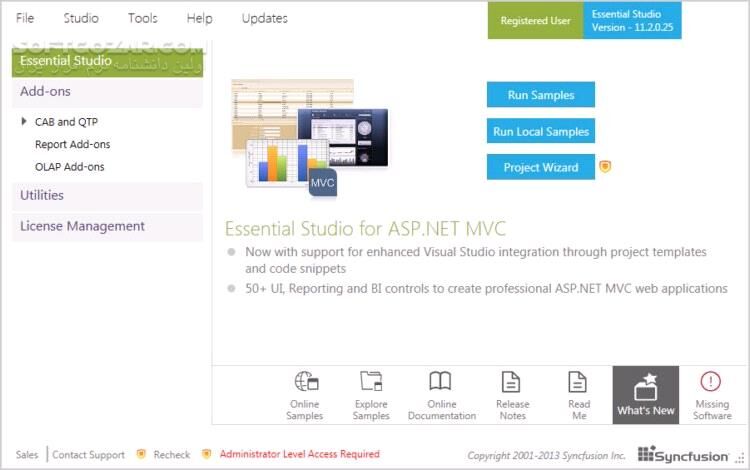 دانلود Syncfusion Essential Studio Enterprise 2021 19.4.0.38 / 2020 - دانلود کامپوننت‌ برنامه نویسی - سافت گذر