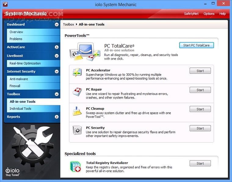 دانلود System Mechanic Ultimate Defense 25.7.2.74 - دانلود بهینه ساز ویندوز سیستم مکانیک - سافت گذر