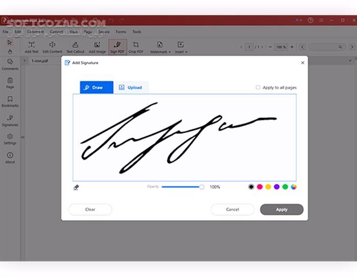 دانلود Systweak PDF Editor 1.0.0.8300 + Portable - دانلود ویرایش مستقیم فایل‌های پی‌دی‌اف - سافت گذر