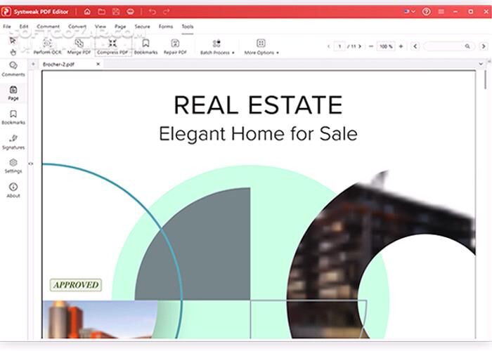دانلود Systweak PDF Editor 1.0.0.8300 + Portable - دانلود ویرایش مستقیم فایل‌های پی‌دی‌اف - سافت گذر