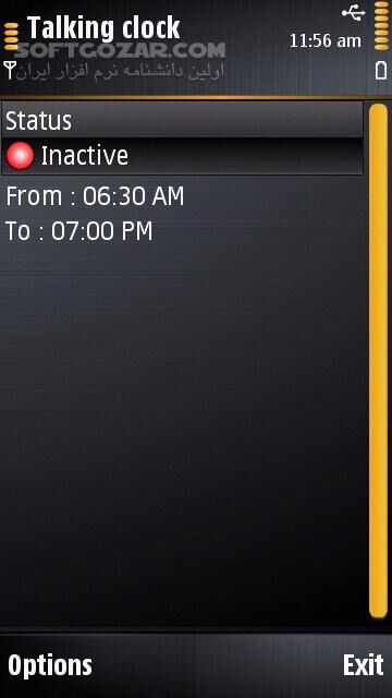 دانلود  Titus Soft Talking Clock Lite 1.00 for Symbian - دانلود  Titus Soft Talking Clock Lite برای اندروید - سافت گذر