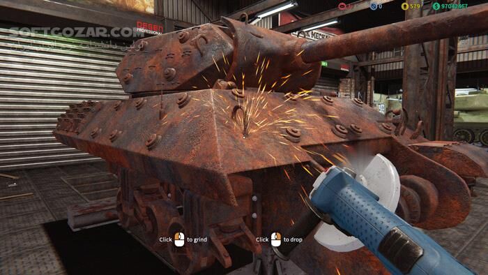 دانلود Tank Mechanic Simulator First Supply v1.3.2.2 + Update v1.3.4.1 - دانلود بازی تانک برای کامپیوتر - سافت گذر