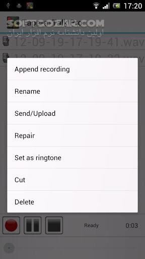 دانلود Tape-a-Talk Pro Voice Recorder Pro 2.0.8 for Android +2.3 - دانلود ضبط صدا با کیفیت برای اندروید - سافت گذر