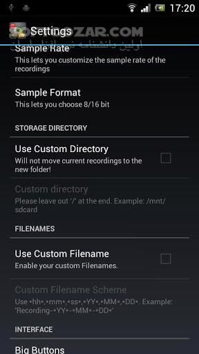 دانلود Tape-a-Talk Pro Voice Recorder Pro 2.0.8 for Android +2.3 - دانلود ضبط صدا با کیفیت برای اندروید - سافت گذر