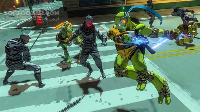 دانلود Teenage Mutant Ninja Turtles Mutants in Manhattan - دانلود بازی لاکپشت های نینجا - سافت گذر