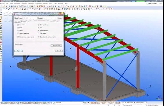 دانلود Tekla Structures 2025 SP5 /2024 SP3 / 2023 SP6 / 2022 SP7 / 2021 SP12 / 2020 SP11 / 2019 / 2018 / 2017i SP2 - دانلود طراحی سازه تکلا - سافت گذر