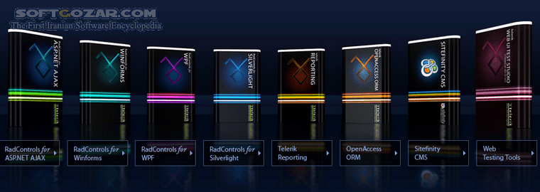 دانلود Telerik Collection for .NET 2024 Q4 / 2022 R3 Retail / 2021 R3 SP1 / 2020 R1 / 2019 SP1 R2 - دانلود مجموعه کامل کامپوننت های شرکت تلریک - سافت گذر