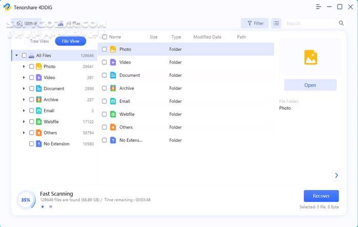 دانلود Tenorshare 10.6.6.6 - دانلود ریکاوری فایل های پاک شده - سافت گذر
