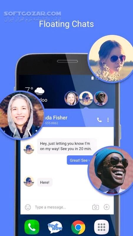 دانلود TextNow Free US Calls & Texts 21.42.0.0 for Android +6.0 - دانلود شماره مجازی برای اندروید - سافت گذر