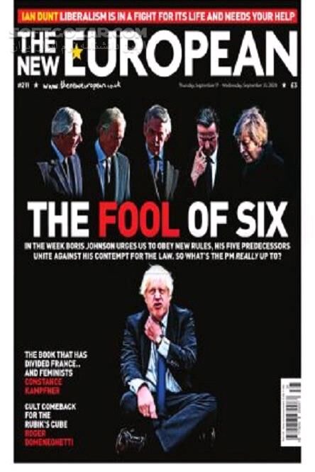 دانلود مجله تخصصی هفته نامه اخبار اروپا - دانلود کتاب مجله The New European سپتامبر 17؛ 2020 - سافت گذر