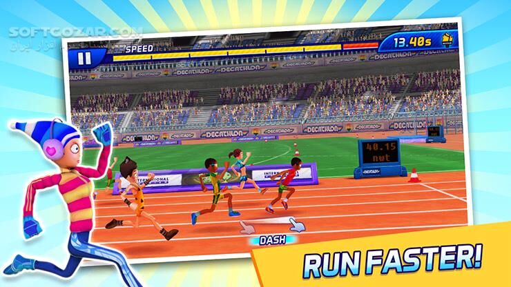 دانلود The Activision Decathlon 1.1.6 for Android - دانلود بازی دو میدانی برای اندروید - سافت گذر