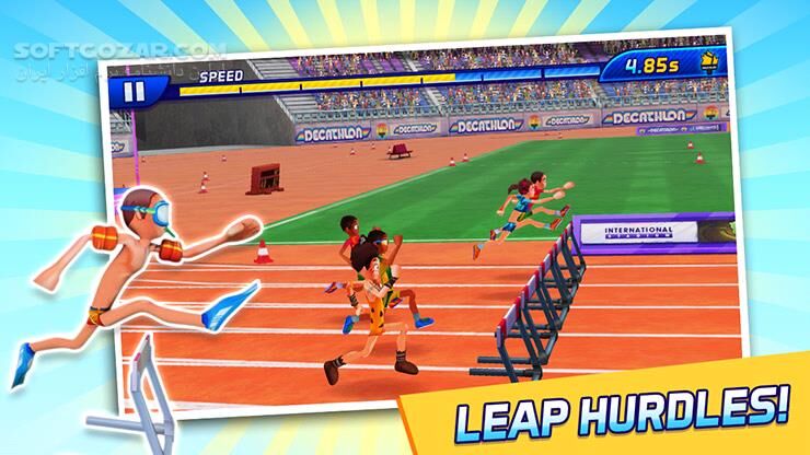 دانلود The Activision Decathlon 1.1.6 for Android - دانلود بازی دو میدانی برای اندروید - سافت گذر
