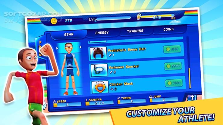 دانلود The Activision Decathlon 1.1.6 for Android - دانلود بازی دو میدانی برای اندروید - سافت گذر